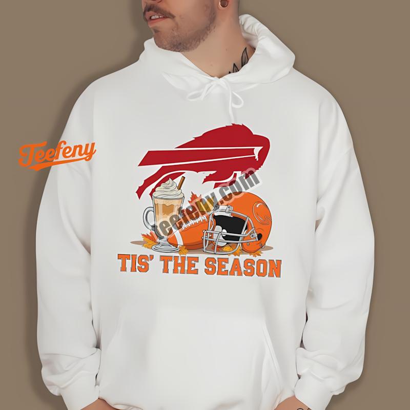 Buffalo Bills Pumpkin Spice Fall Football Season Hoodie Buffalo Bills Pumpkin Spice Fall Football Season Hoodie