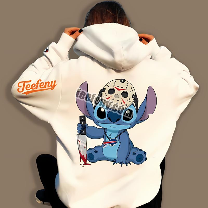 Buffalo Bills Stitch Jason Halloween Fashion Hoodie Buffalo Bills Stitch Jason Halloween Fashion Hoodie