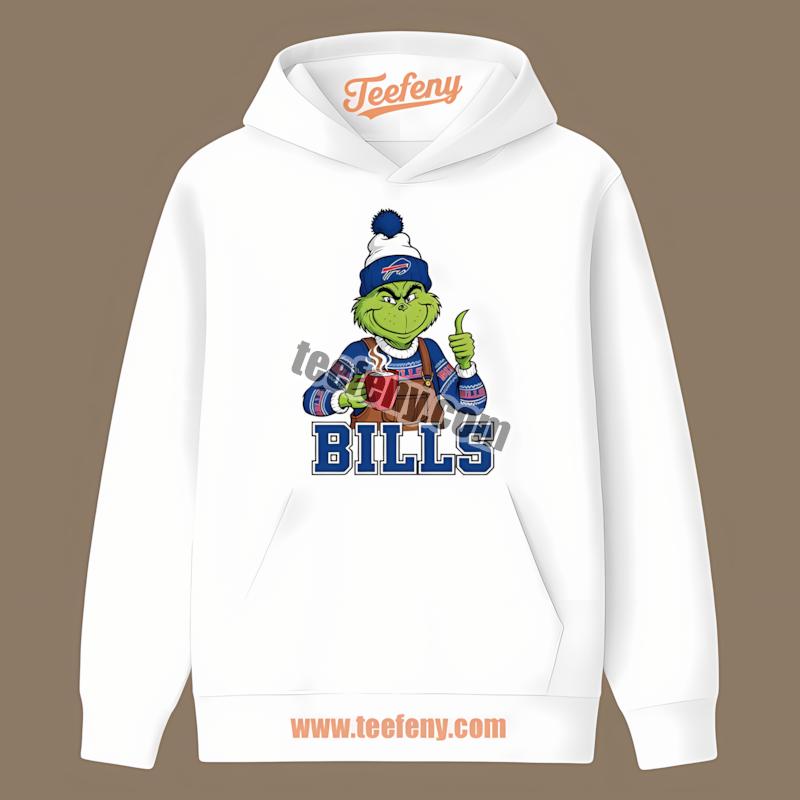 Buffalo Bills The Grinch Winter Hot Cocoa Holiday Hoodie Buffalo Bills The Grinch Winter Hot Cocoa Holiday Hoodie