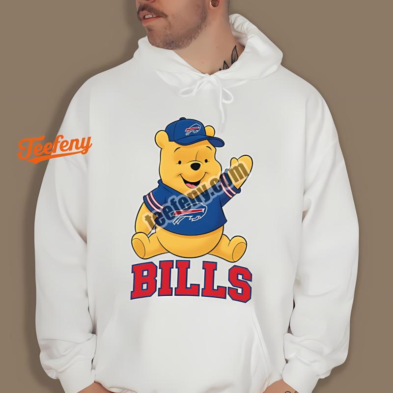 Buffalo Bills Winnie The Pooh Football Team Spirit Hoodie Buffalo Bills Winnie The Pooh Football Team Spirit Hoodie