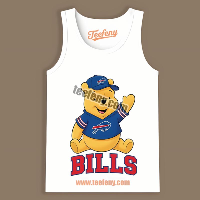 Buffalo Bills Winnie The Pooh Football Team Spirit Tanktop Buffalo Bills Winnie The Pooh Football Team Spirit Tanktop