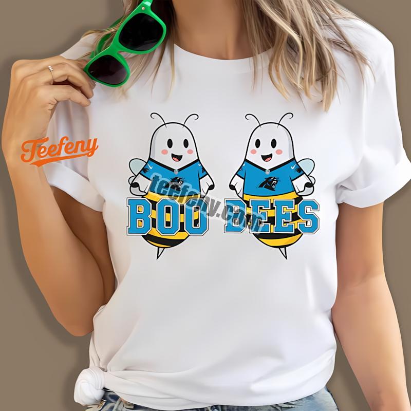 Carolina Panthers Boo Bees Halloween Cool Shirt