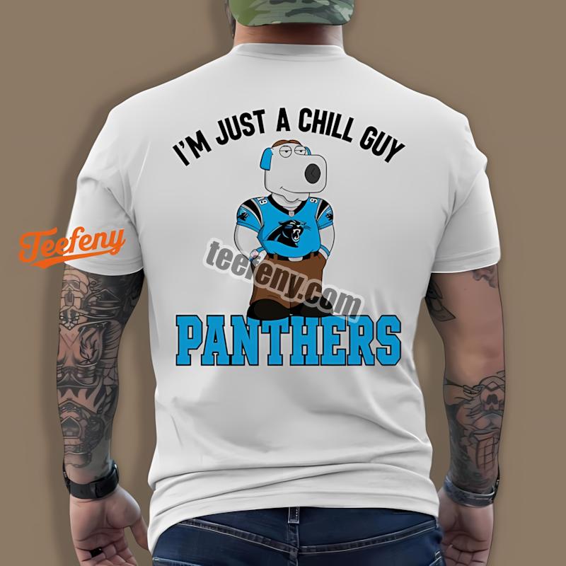 Carolina Panthers Brian Griffin Chill Guy Soft Shirt