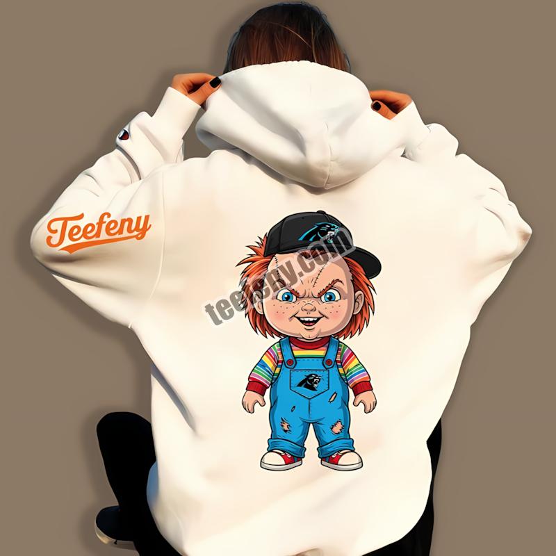 Carolina Panthers Chucky Killer Halloween Fashion Hoodie Carolina Panthers Chucky Killer Halloween Fashion Hoodie