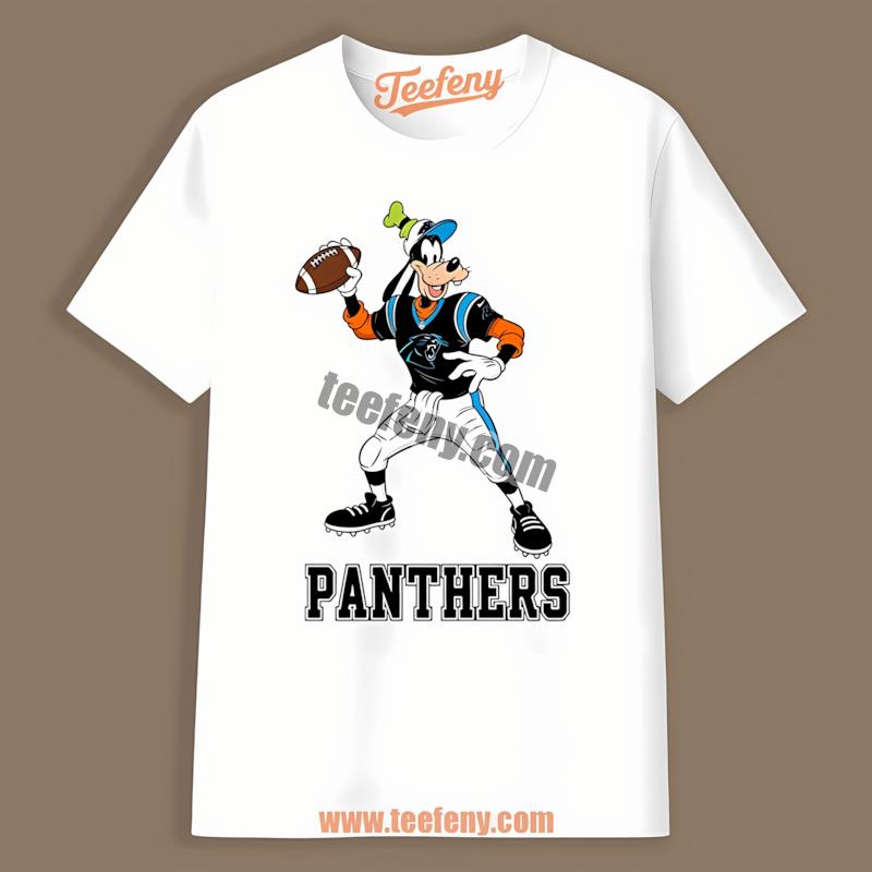 Carolina Panthers Goofy Football Quarterback Sports Shirt