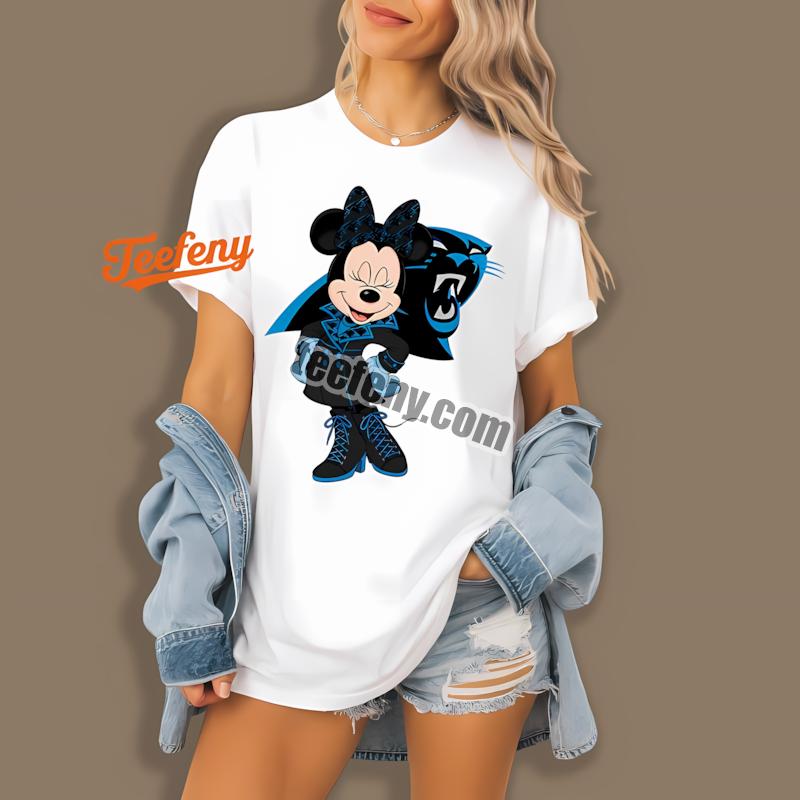 Carolina Panthers Minnie Mouse Trendy Shirt