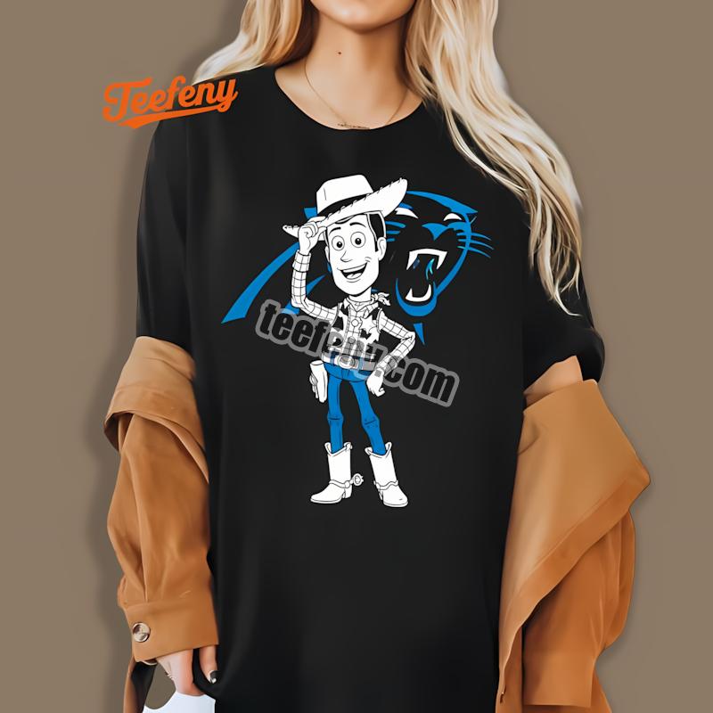 Carolina Panthers Woody Toy Story Printed Shirt