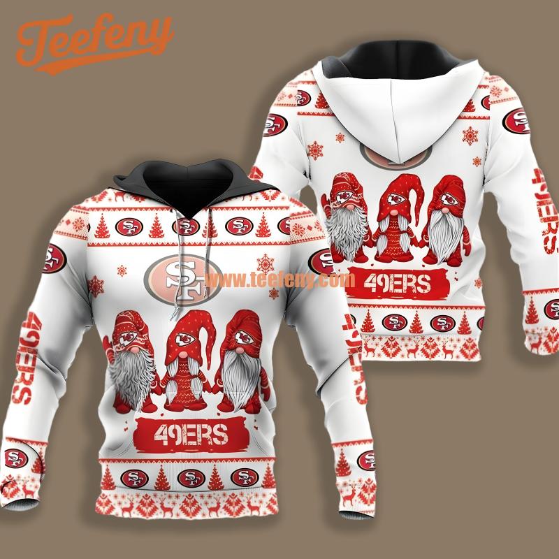 Chicago Bears White Grey Cool 3D Hoodie
