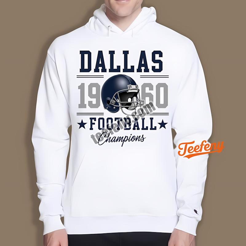 Dallas Cowboys 1960 Football Champions Youth Hoodie Dallas Cowboys 1960 Football Champions Youth Hoodie