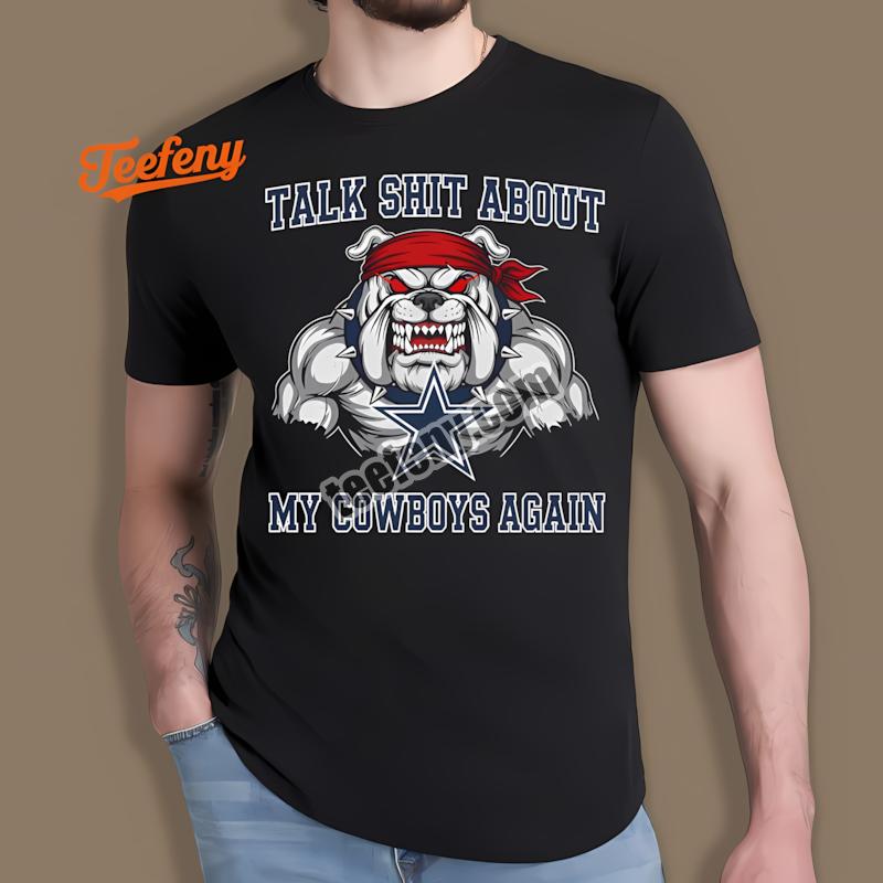 Dallas Cowboys Angry Bulldog Protecting Shirt