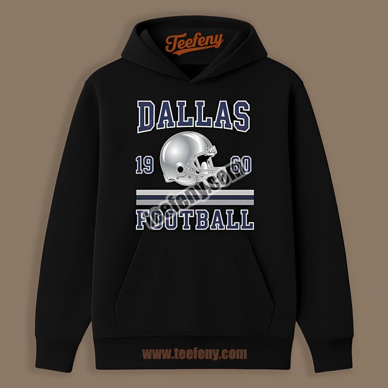 Dallas Cowboys Retro 1960 Football Helmet Hoodie Dallas Cowboys Retro 1960 Football Helmet Hoodie
