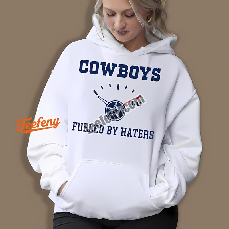 Dallas Cowboys Star Fueled By Haters Gauge Artwork Unisex Hoodie Dallas Cowboys Star Fueled By Haters Gauge Artwork Unisex Hoodie