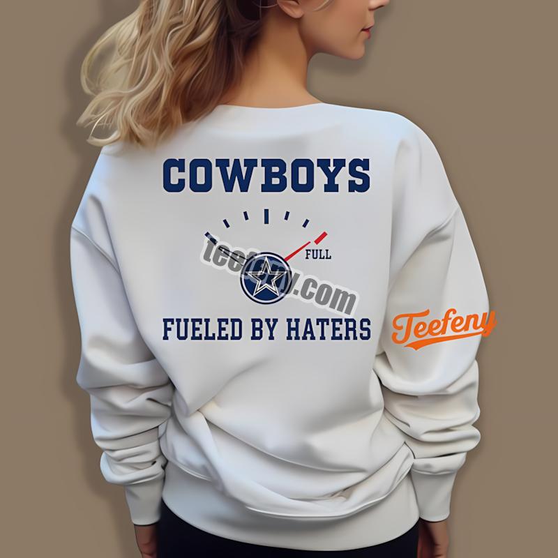 Dallas Cowboys Star Fueled By Haters Gauge Artwork Unisex Long Sleeve Dallas Cowboys Star Fueled By Haters Gauge Artwork Unisex Long Sleeve