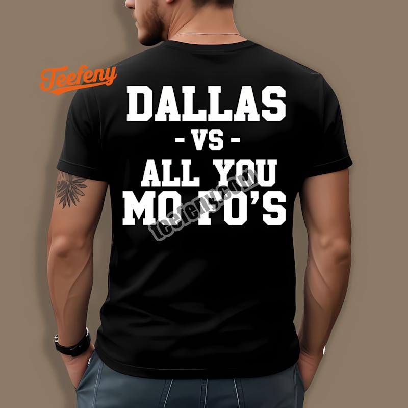 Dallas Cowboys Statement Rivalry Slogan Graphic Shirt