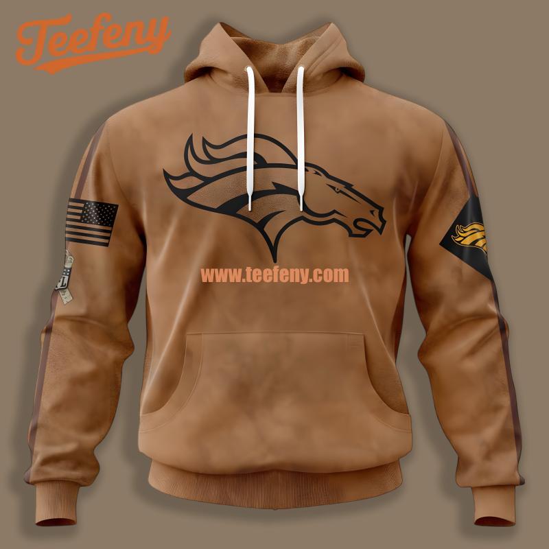 Denver Broncos Football Yellow Horror 3D Hoodie