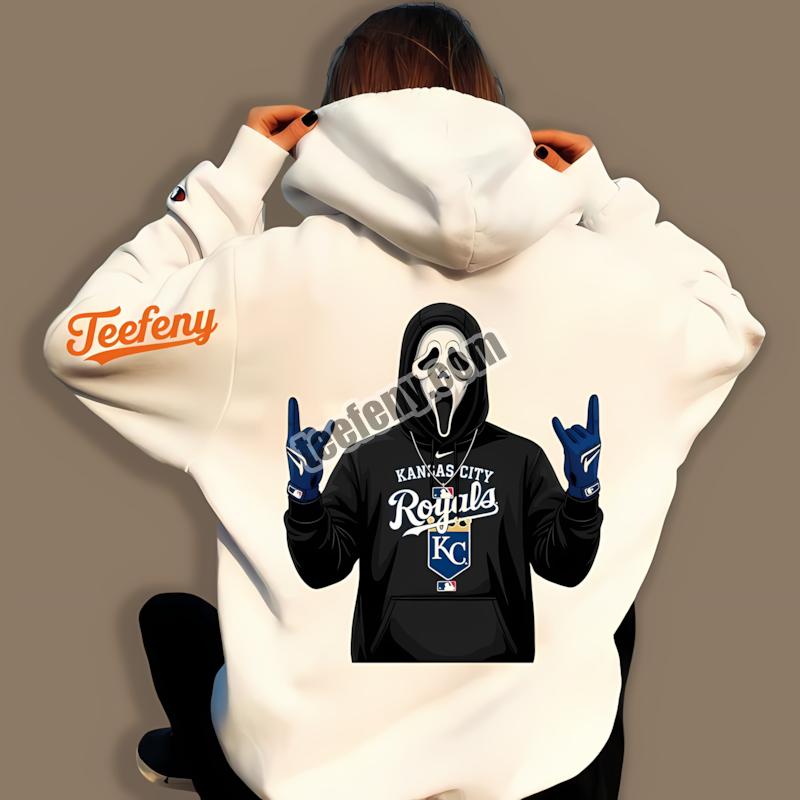 Horror Ghostface Kansas City Royals Halloween Hoodie Horror Ghostface Kansas City Royals Halloween Hoodie