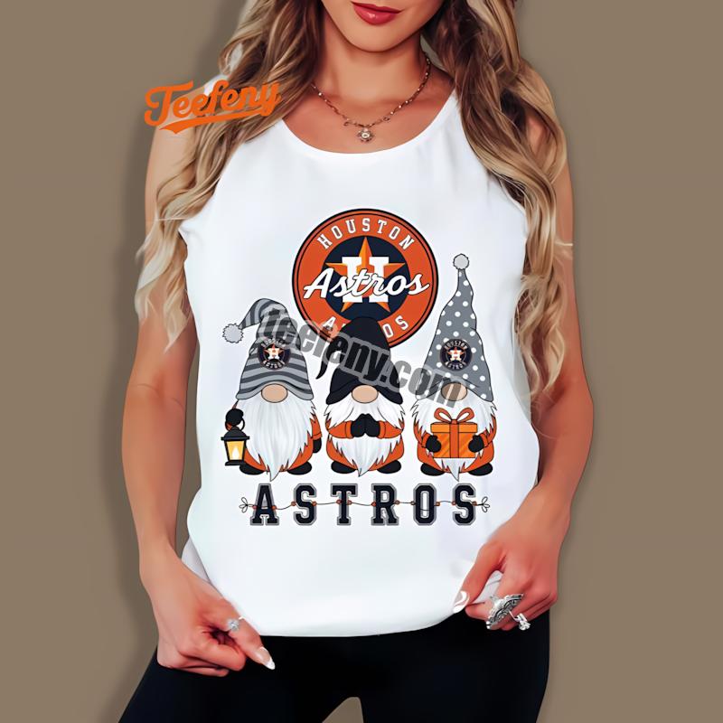 Houston Astros Christmas Gnomes Cheap Graphic Tanktop Houston Astros Christmas Gnomes Cheap Graphic Tanktop