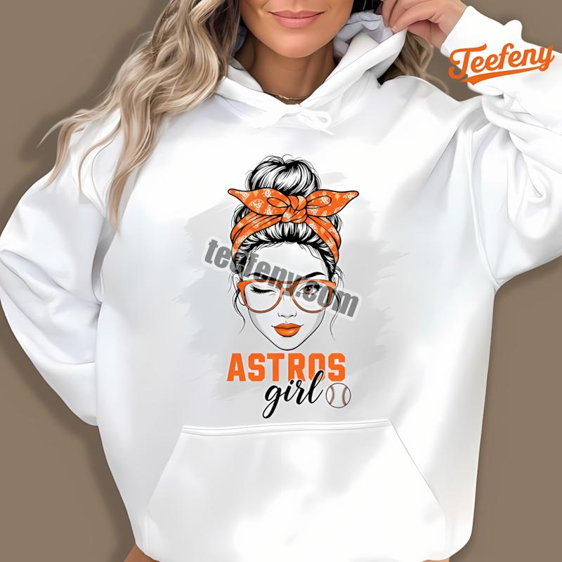 Houston Astros Girl Graphic Hoodie For Fan Houston Astros Girl Graphic Hoodie For Fan