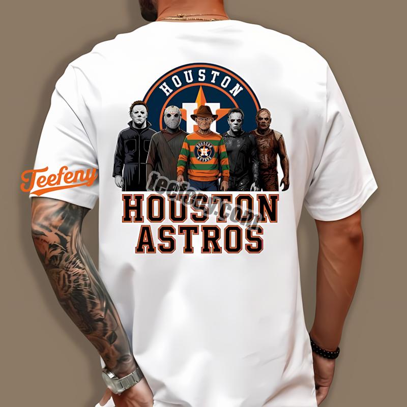 Houston Astros Halloween Horror Killers Cheap Custom Shirt