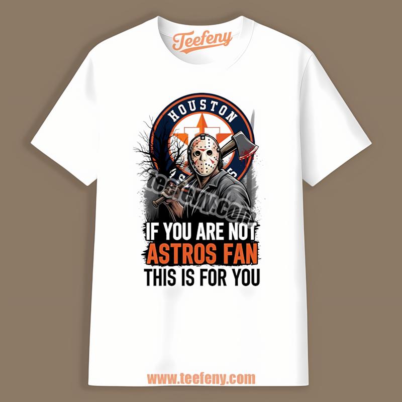 Houston Astros Halloween Jason Voorhees Cheap Custom Shirt