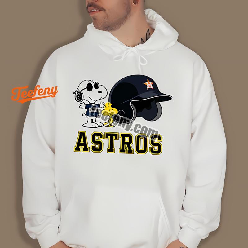 Houston Astros Helmet Vs Snoopy Woodstock Cool Hoodie Houston Astros Helmet Vs Snoopy Woodstock Cool Hoodie