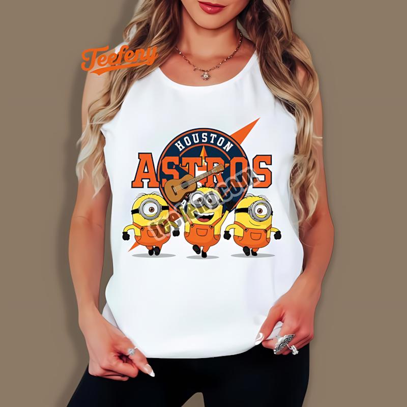 Houston Astros Minions Cheap Graphic Tanktop Houston Astros Minions Cheap Graphic Tanktop