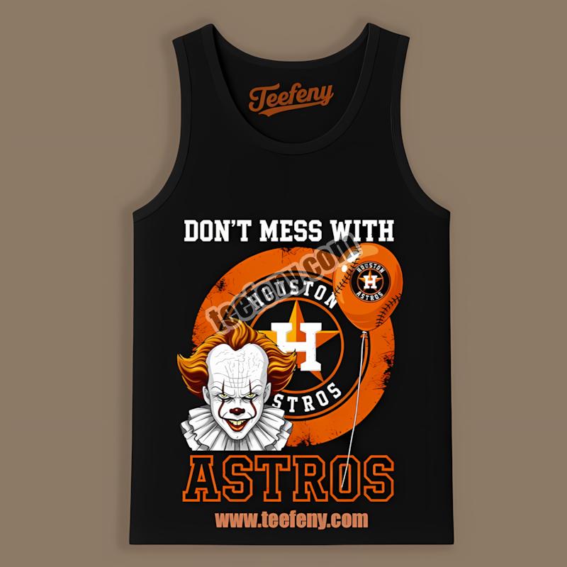 Houston Astros Pennywise Halloween Cheap Graphic Tanktop Houston Astros Pennywise Halloween Cheap Graphic Tanktop