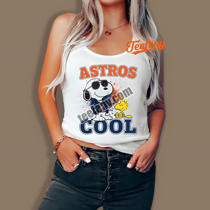 Houston Astros Snoopy Cool Custom Tanktop Houston Astros Snoopy Cool Custom Tanktop
