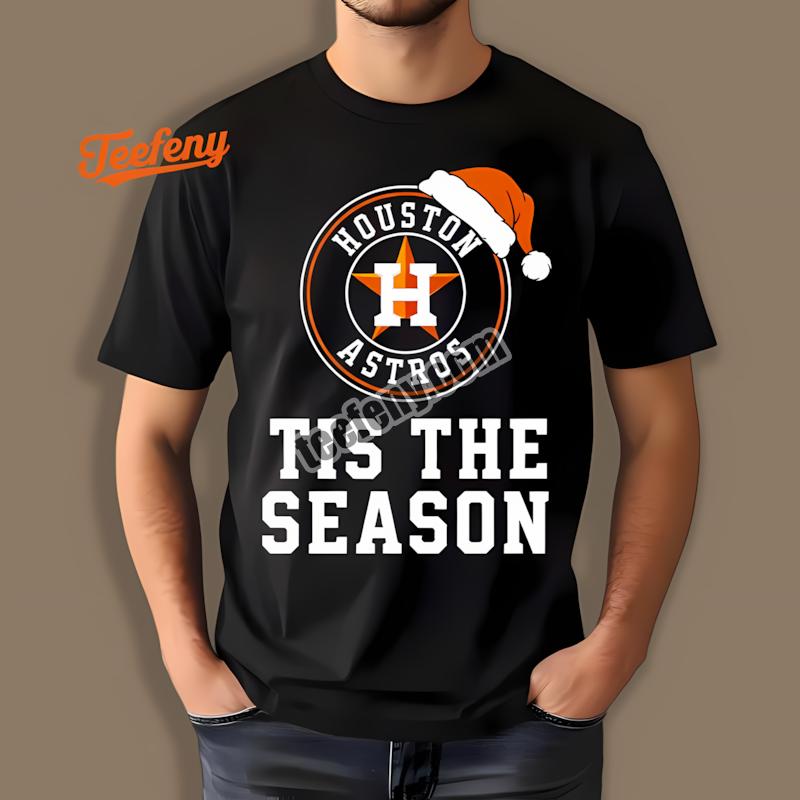 Houston Astros Tis The Season Christmas Retro Shirt