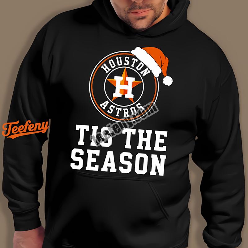 Houston Astros Tis The Season Christmas Retro Hoodie Houston Astros Tis The Season Christmas Retro Hoodie