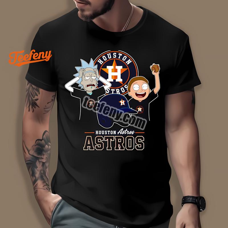 Houston Astros Vs Rick And Morty Personalized Shirt