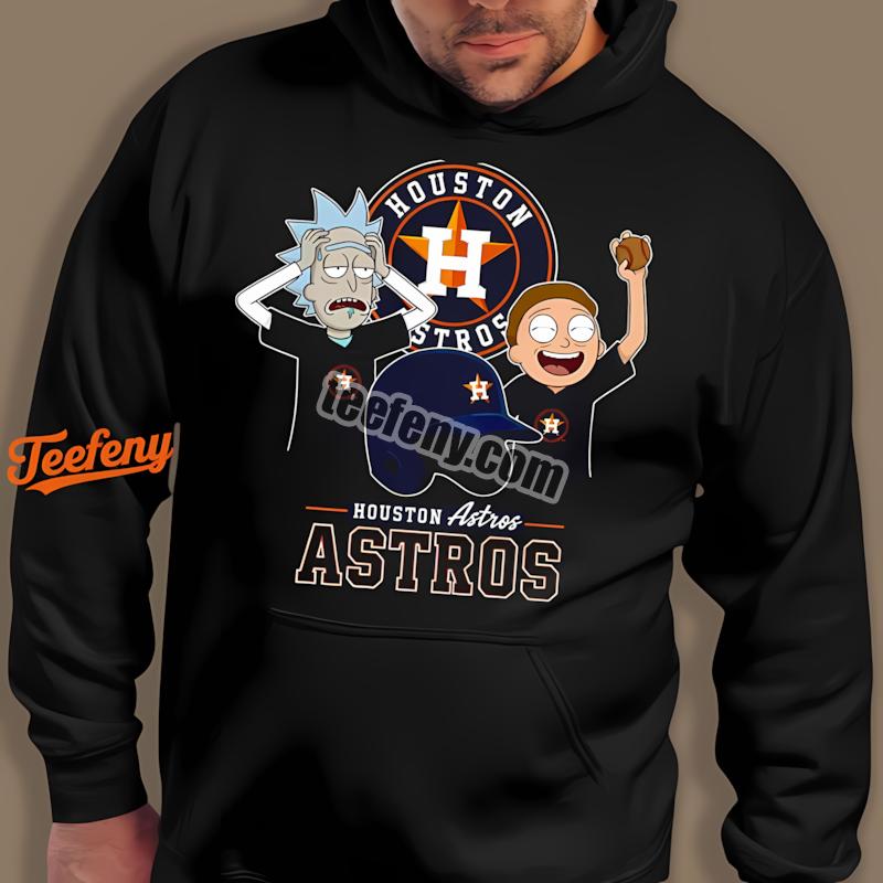 Houston Astros Vs Rick And Morty Personalized Hoodie Houston Astros Vs Rick And Morty Personalized Hoodie