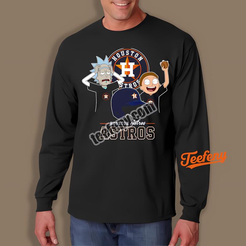 Houston Astros Vs Rick And Morty Personalized Long Sleeve Houston Astros Vs Rick And Morty Personalized Long Sleeve