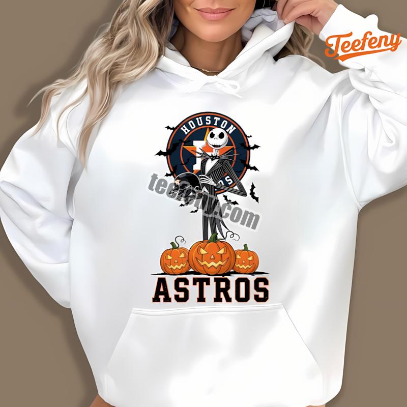 Jack Skellington Houston Astros Halloween Pumpkin Mens Hoodie Jack Skellington Houston Astros Halloween Pumpkin Mens Hoodie