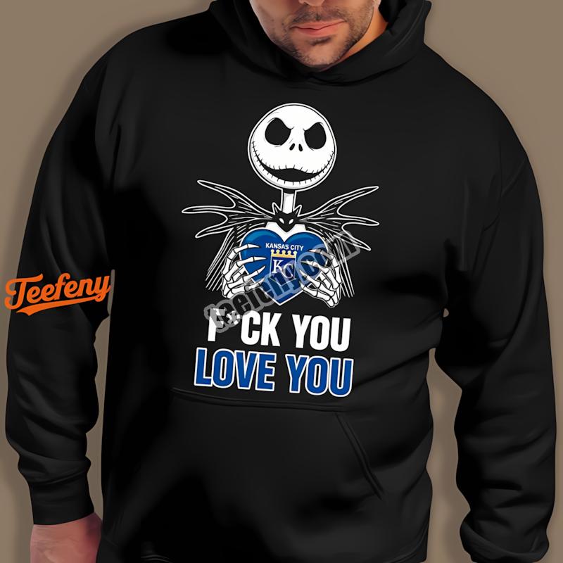Jack Skellington Kansas City Royals Heart Mens Graphic Hoodie Jack Skellington Kansas City Royals Heart Mens Graphic Hoodie