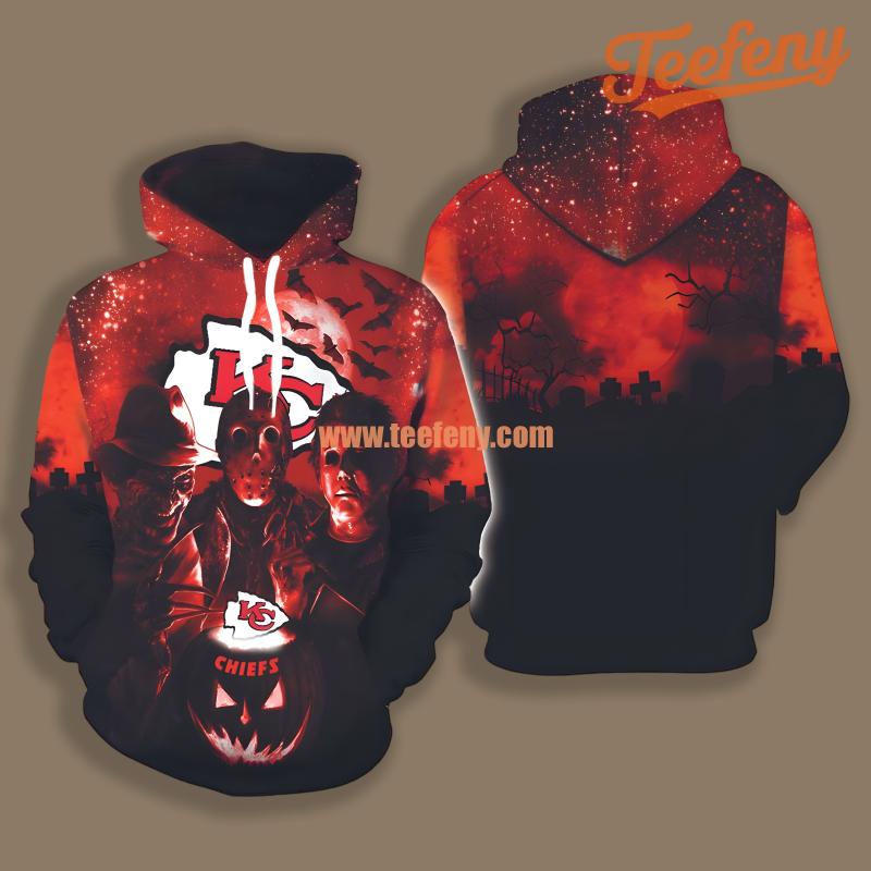 Kansas City Chiefs Groot Black Red Cool 3D Hoodie