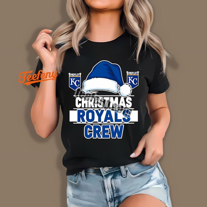 Kansas City Royals Christmas Royals Crew Dri Fit Shirt