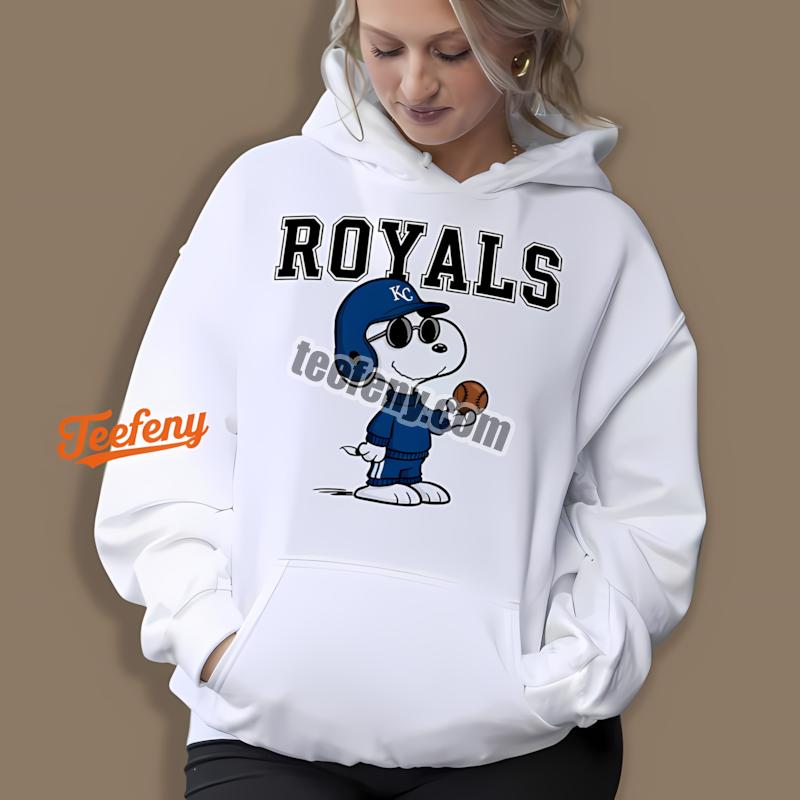Kansas City Royals Cool Snoopy Mens Graphic Hoodie Kansas City Royals Cool Snoopy Mens Graphic Hoodie