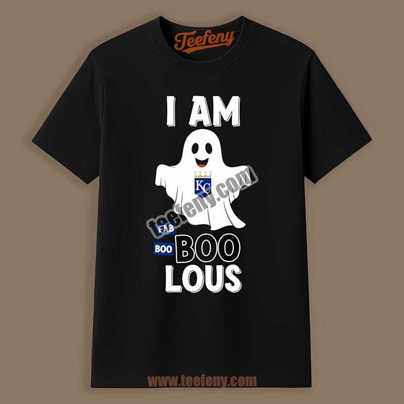 Kansas City Royals Ghost Am Fab Boo Lous Mens Shirt
