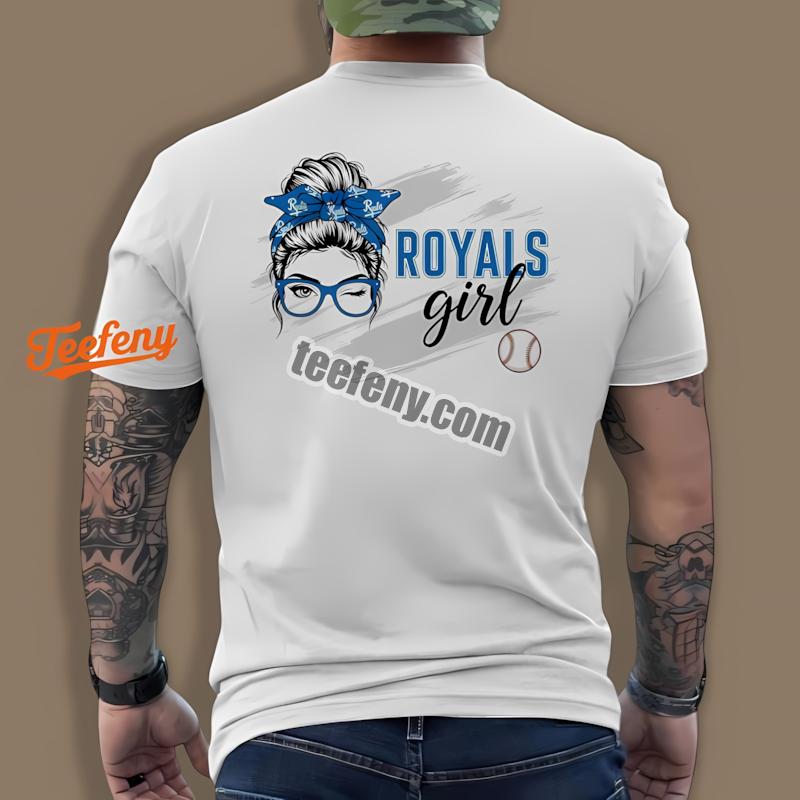 Kansas City Royals Girl Adults Shirt For Fan