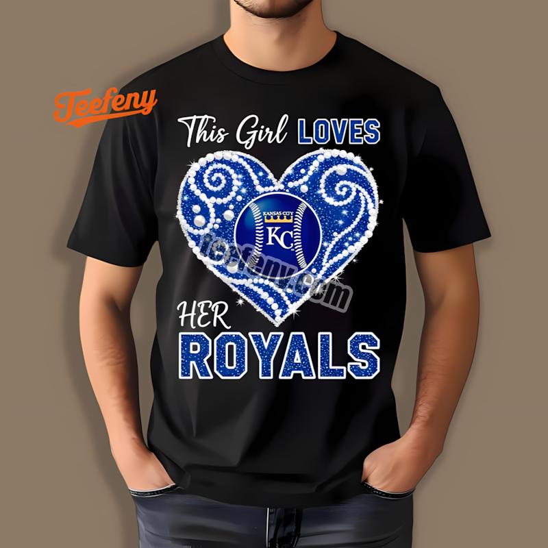 Kansas City Royals Girl Loves Graphic Shirt