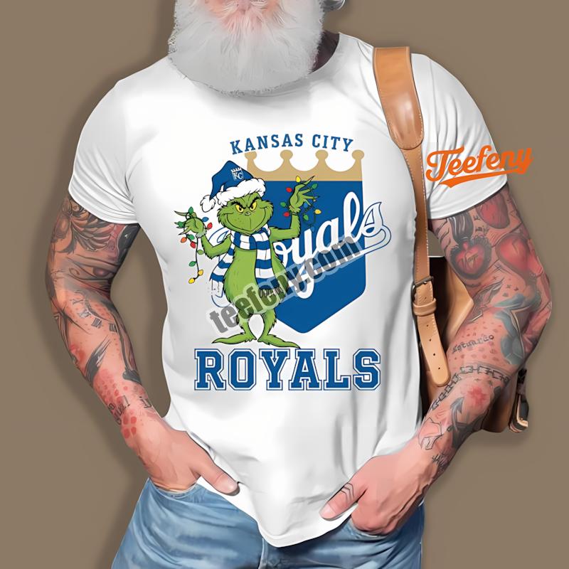 Kansas City Royals Grinch Christmas Retro Shirt