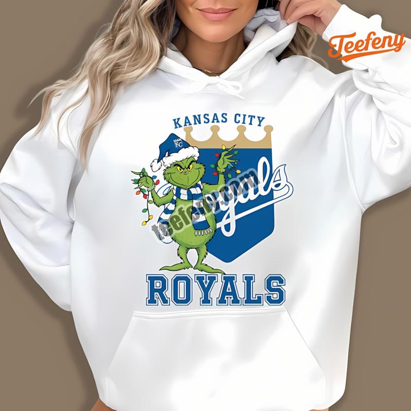 Kansas City Royals Grinch Christmas Retro Hoodie Kansas City Royals Grinch Christmas Retro Hoodie