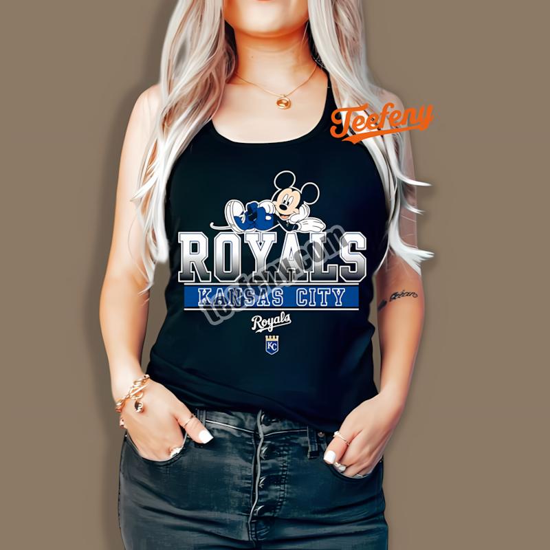 Kansas City Royals Mickey Mouse Relaxed Style Best Tanktop Kansas City Royals Mickey Mouse Relaxed Style Best Tanktop