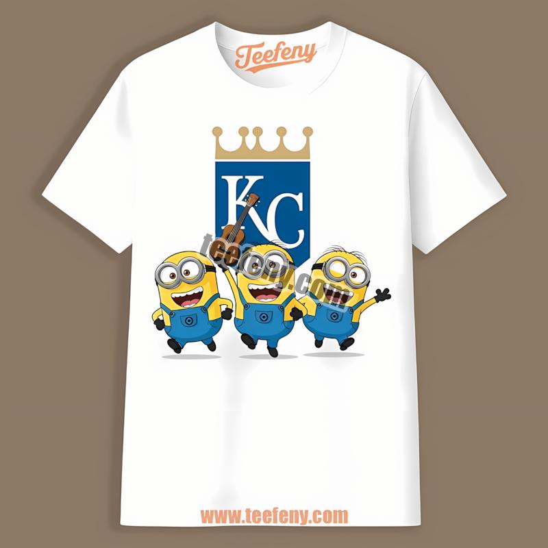 Kansas City Royals Minions Cool Shirt