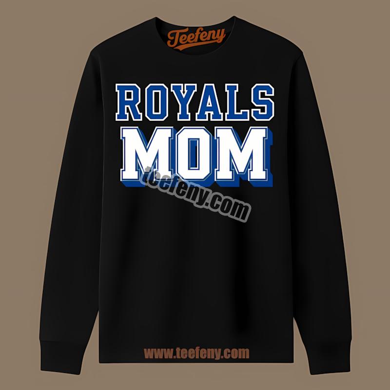 Kansas City Royals Mom Personalized Long Sleeve Kansas City Royals Mom Personalized Long Sleeve