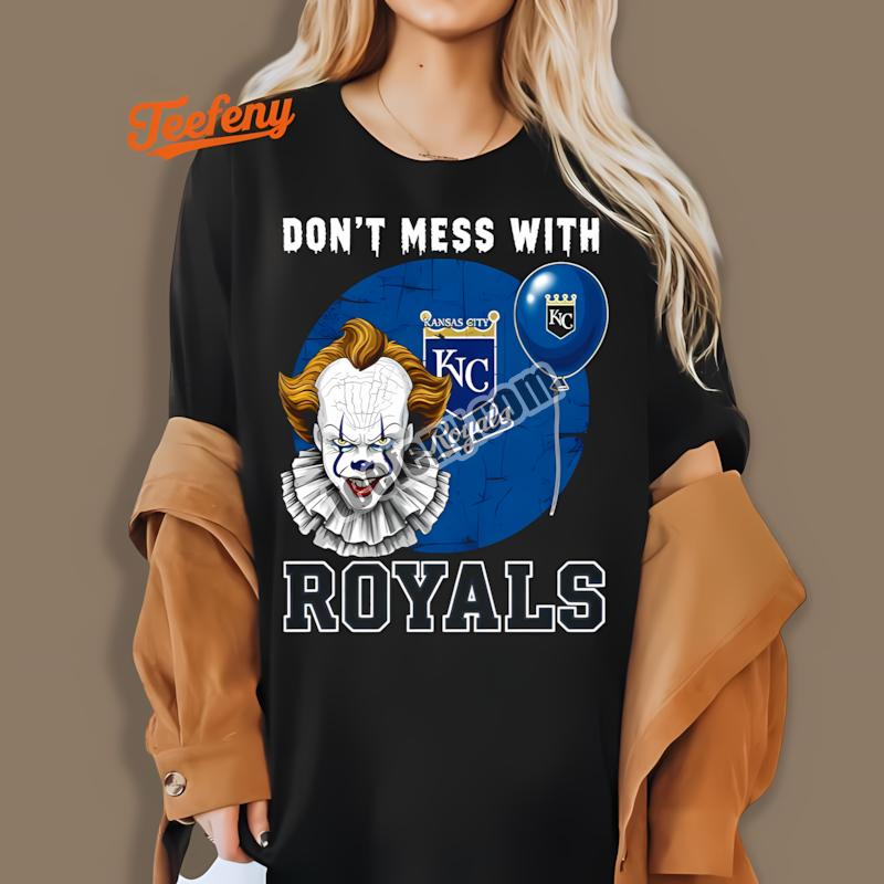 Kansas City Royals Pennywise Halloween Cotton Shirt