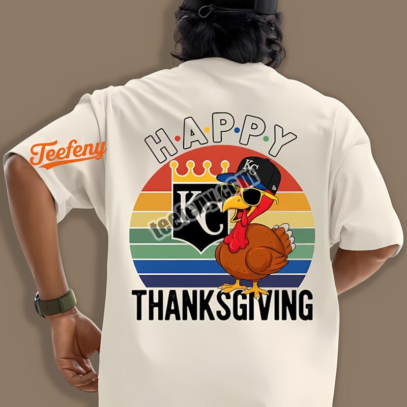 Kansas City Royals Thanksgiving Turkey Cheap Custom Shirt