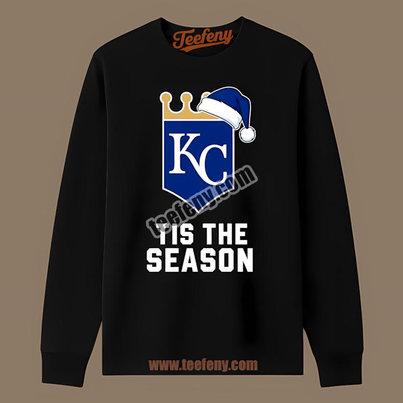 Kansas City Royals Tis The Season Christmas Funny Long Sleeve Kansas City Royals Tis The Season Christmas Funny Long Sleeve