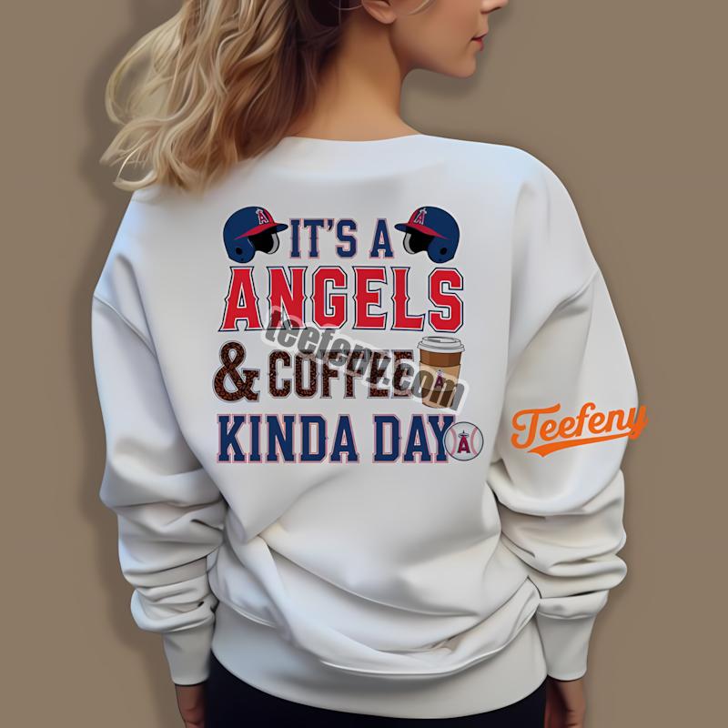 Los Angeles Angels Coffee Kind Of Day Long Sleeve Los Angeles Angels Coffee Kind Of Day Long Sleeve